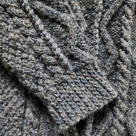 Vintage Cleo Original Ireland Irish Handknit Woven Pure Wool Men's L Sweater$600 - Picture 8 of 10